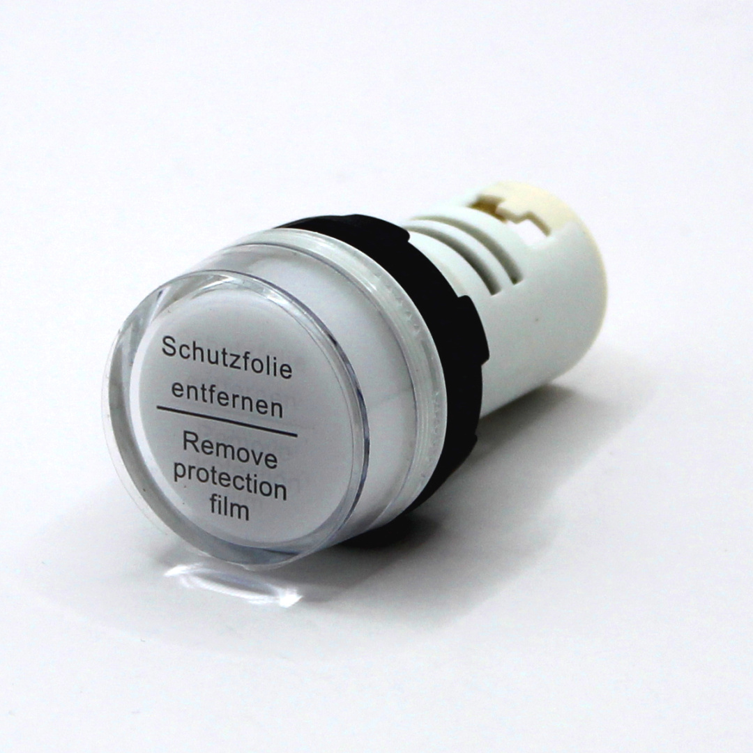 картинка PL22B-024-W Лампа сигнальная, тип B, белая, 24V, LED AC/DC от магазина Одежда+